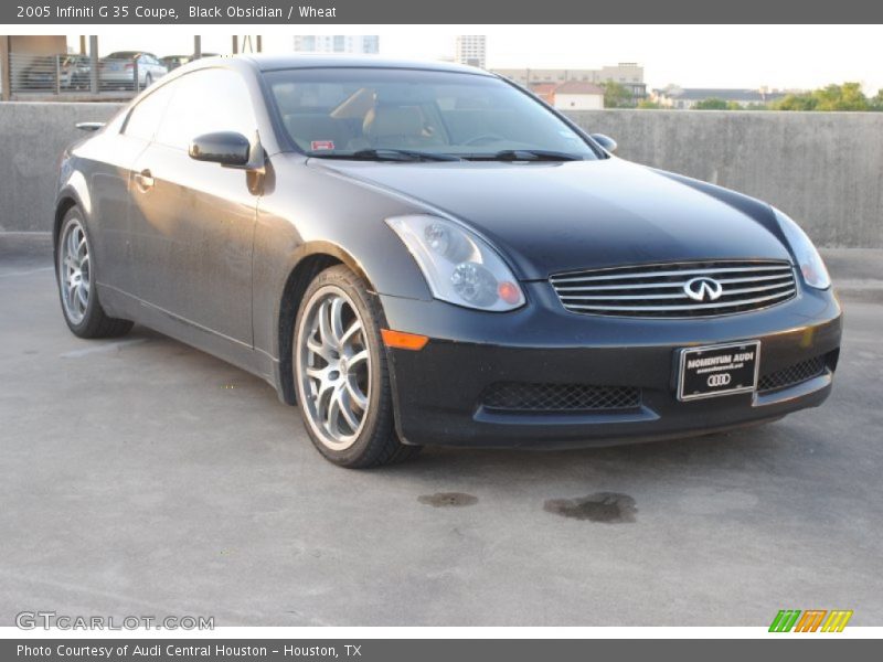 Black Obsidian / Wheat 2005 Infiniti G 35 Coupe