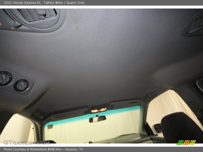 Taffeta White / Quartz Gray 2002 Honda Odyssey EX