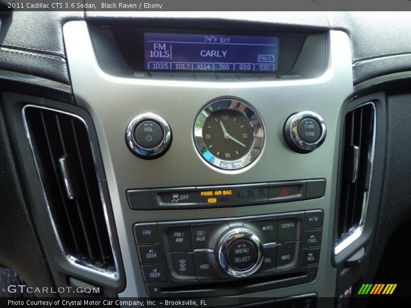Black Raven / Ebony 2011 Cadillac CTS 3.6 Sedan