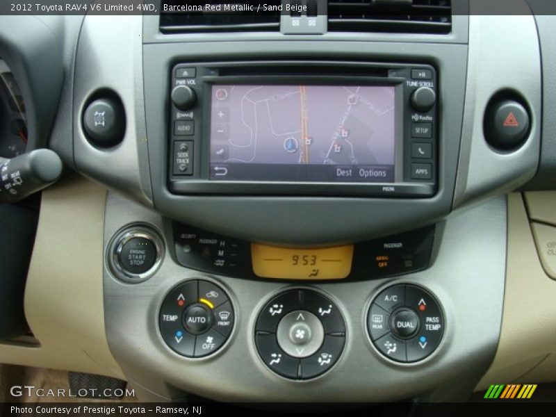 Barcelona Red Metallic / Sand Beige 2012 Toyota RAV4 V6 Limited 4WD