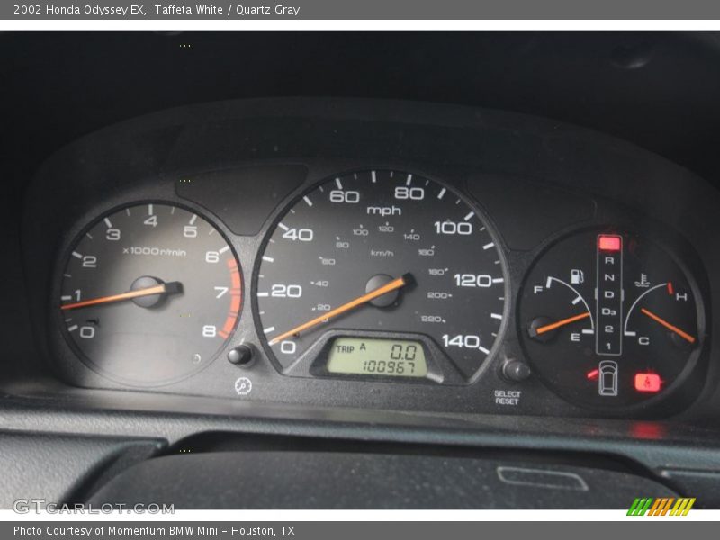 Taffeta White / Quartz Gray 2002 Honda Odyssey EX