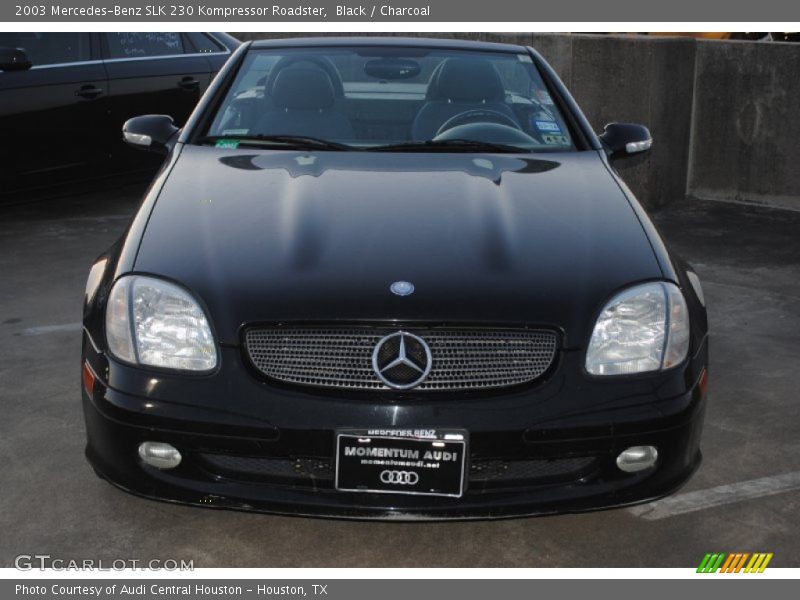 Black / Charcoal 2003 Mercedes-Benz SLK 230 Kompressor Roadster
