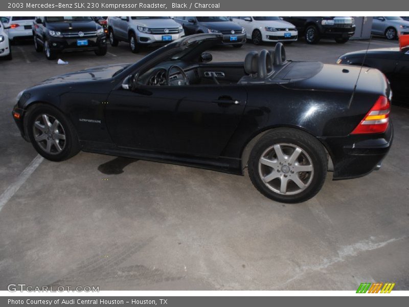 Black / Charcoal 2003 Mercedes-Benz SLK 230 Kompressor Roadster