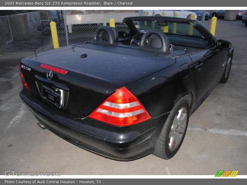 Black / Charcoal 2003 Mercedes-Benz SLK 230 Kompressor Roadster