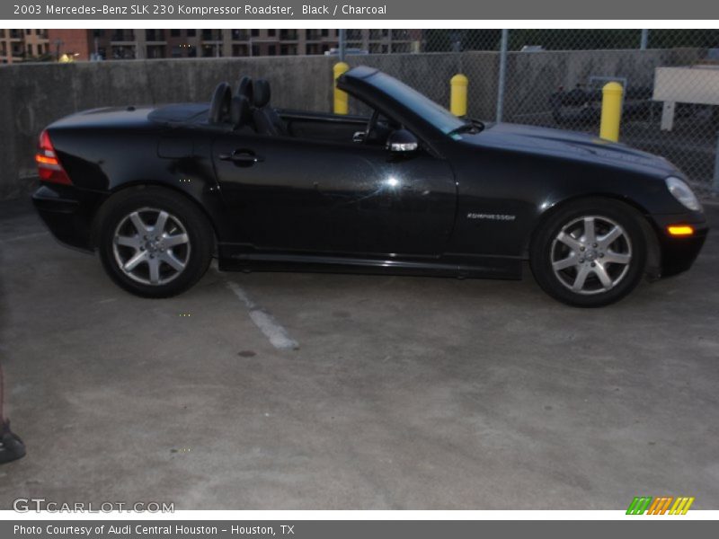 Black / Charcoal 2003 Mercedes-Benz SLK 230 Kompressor Roadster