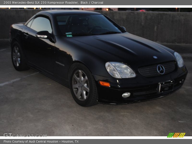 Black / Charcoal 2003 Mercedes-Benz SLK 230 Kompressor Roadster