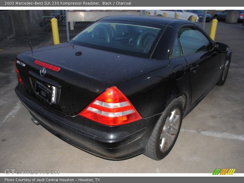 Black / Charcoal 2003 Mercedes-Benz SLK 230 Kompressor Roadster