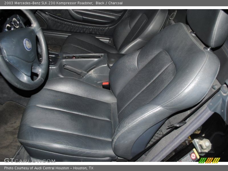 Black / Charcoal 2003 Mercedes-Benz SLK 230 Kompressor Roadster