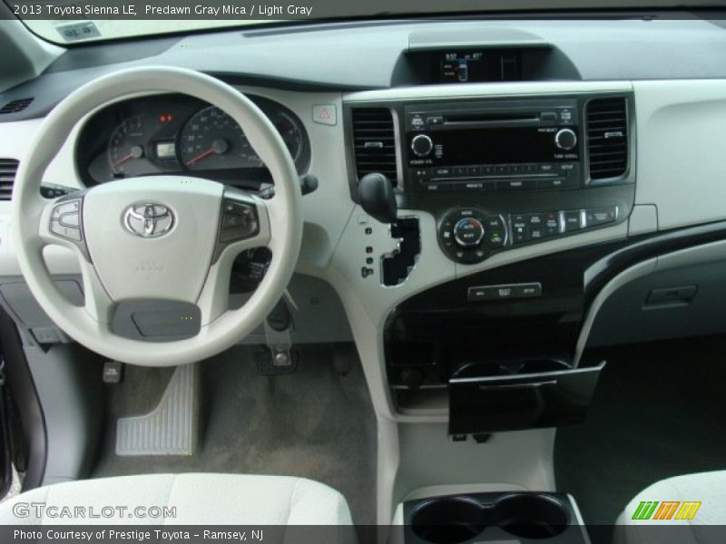 Predawn Gray Mica / Light Gray 2013 Toyota Sienna LE