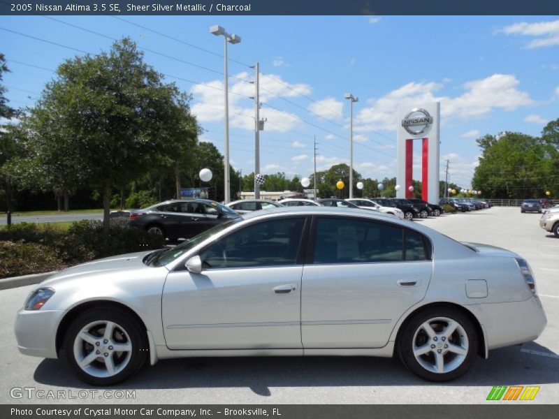 Sheer Silver Metallic / Charcoal 2005 Nissan Altima 3.5 SE