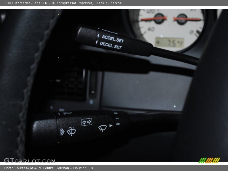 Black / Charcoal 2003 Mercedes-Benz SLK 230 Kompressor Roadster
