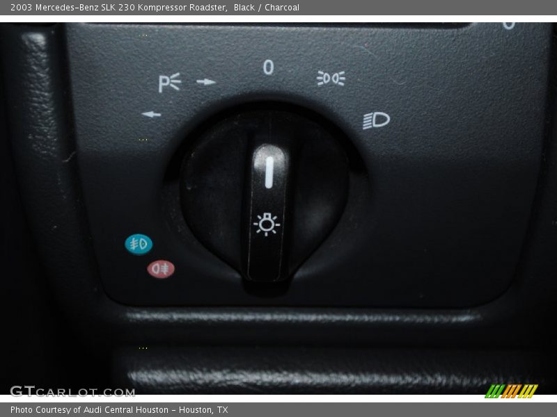 Black / Charcoal 2003 Mercedes-Benz SLK 230 Kompressor Roadster