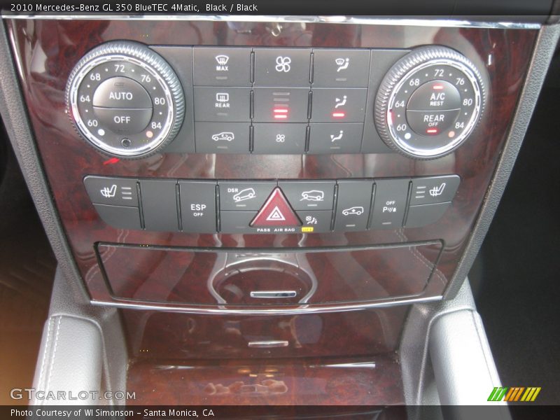 Black / Black 2010 Mercedes-Benz GL 350 BlueTEC 4Matic