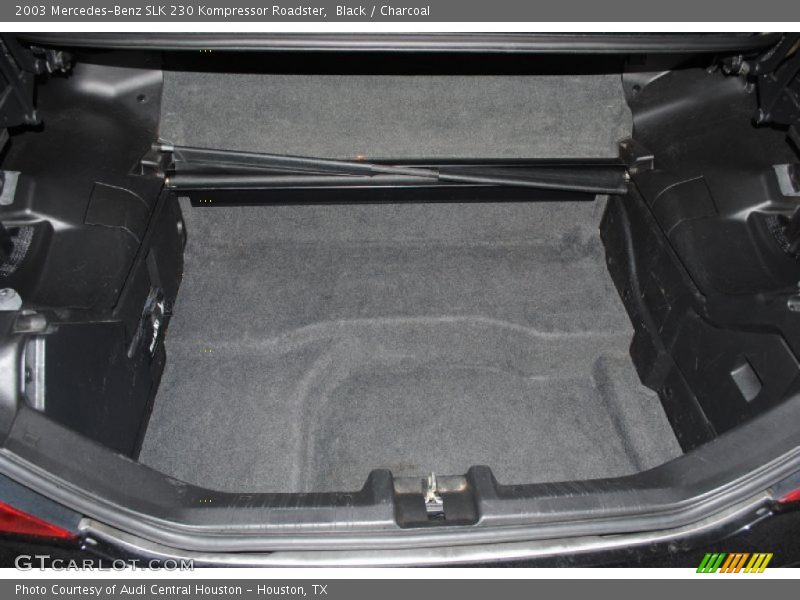 Black / Charcoal 2003 Mercedes-Benz SLK 230 Kompressor Roadster
