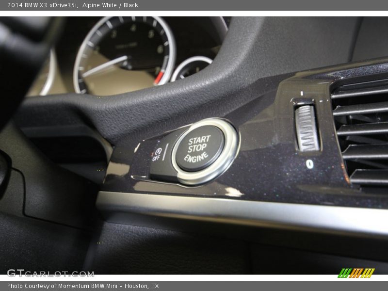 Alpine White / Black 2014 BMW X3 xDrive35i
