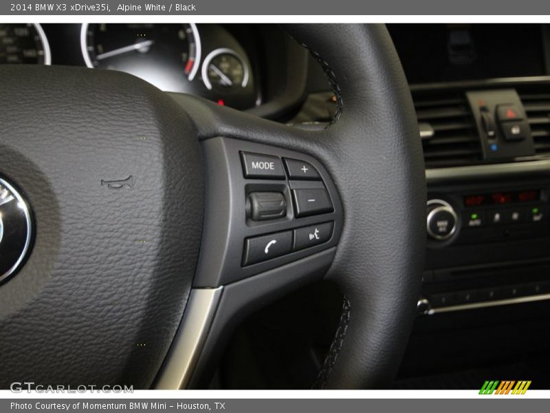 Alpine White / Black 2014 BMW X3 xDrive35i