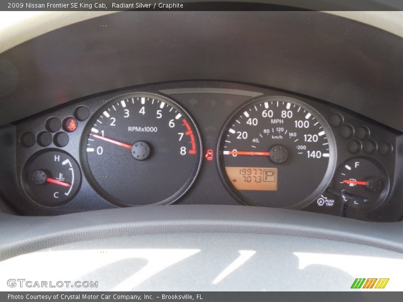 Radiant Silver / Graphite 2009 Nissan Frontier SE King Cab