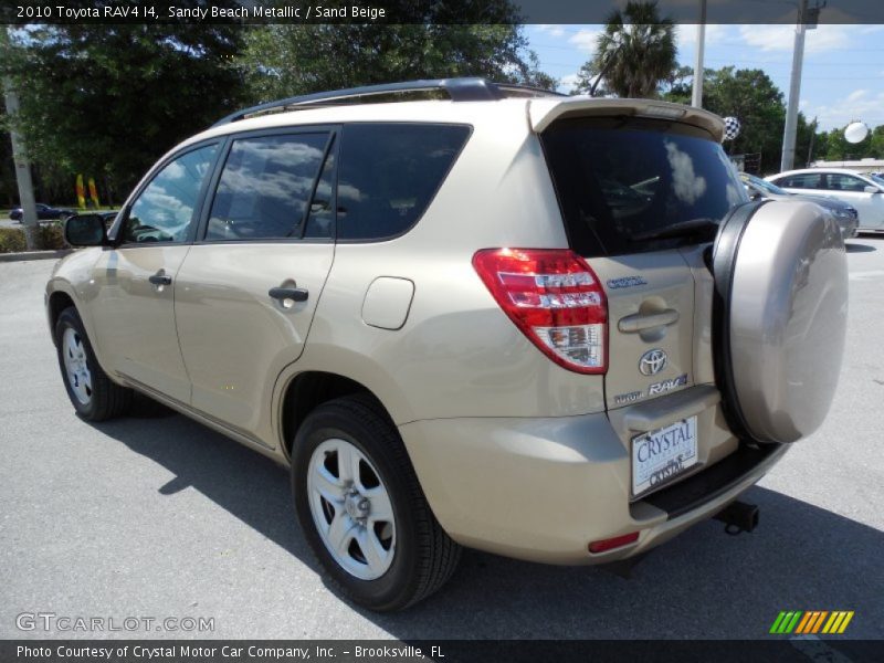 Sandy Beach Metallic / Sand Beige 2010 Toyota RAV4 I4