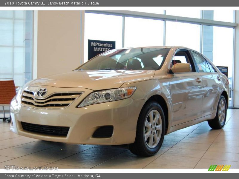 Sandy Beach Metallic / Bisque 2010 Toyota Camry LE