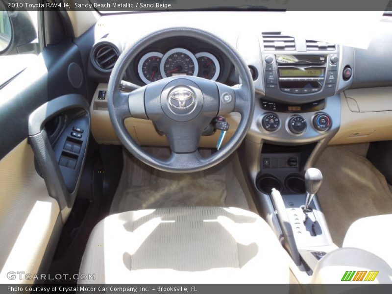 Sandy Beach Metallic / Sand Beige 2010 Toyota RAV4 I4