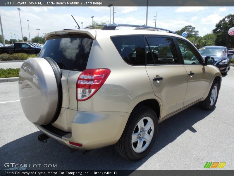 Sandy Beach Metallic / Sand Beige 2010 Toyota RAV4 I4