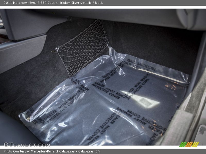Iridium Silver Metallic / Black 2011 Mercedes-Benz E 350 Coupe