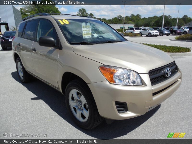 Sandy Beach Metallic / Sand Beige 2010 Toyota RAV4 I4