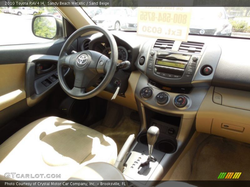 Sandy Beach Metallic / Sand Beige 2010 Toyota RAV4 I4