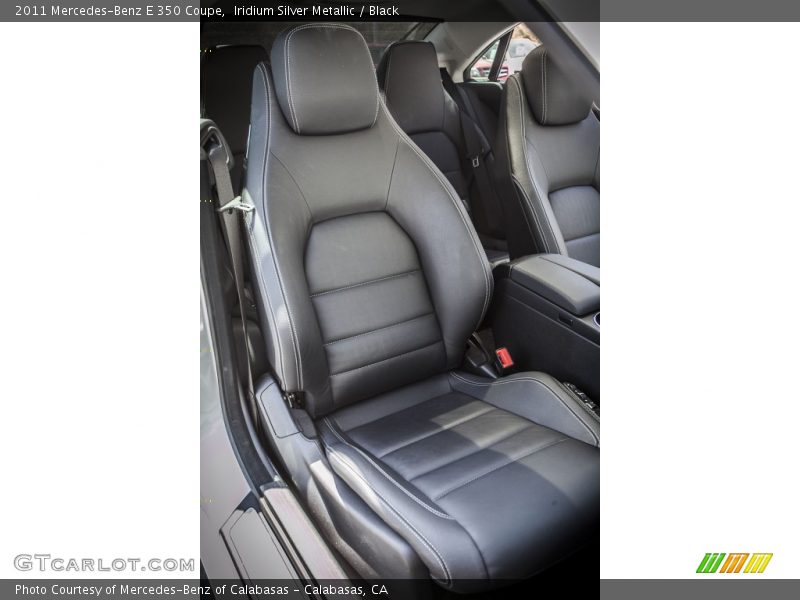 Iridium Silver Metallic / Black 2011 Mercedes-Benz E 350 Coupe