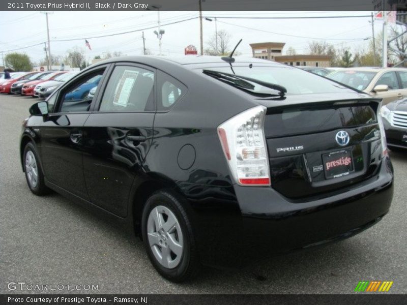 Black / Dark Gray 2011 Toyota Prius Hybrid II