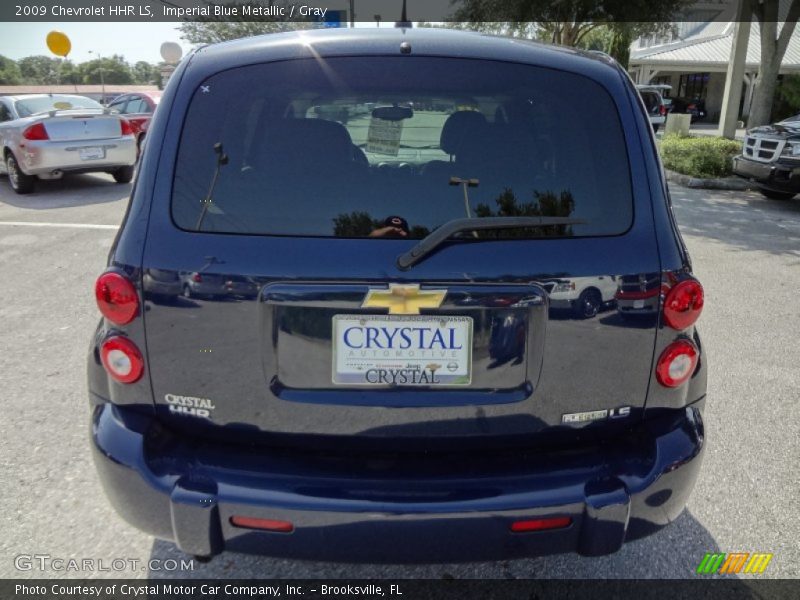 Imperial Blue Metallic / Gray 2009 Chevrolet HHR LS