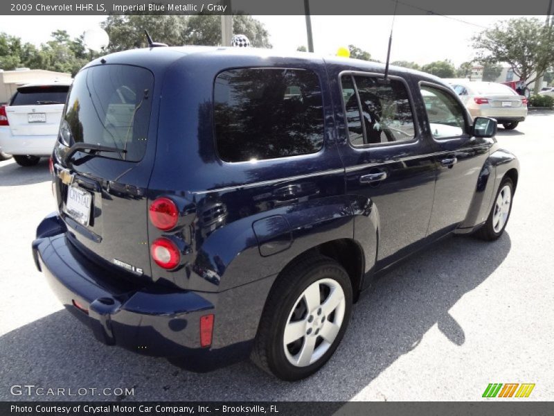 Imperial Blue Metallic / Gray 2009 Chevrolet HHR LS