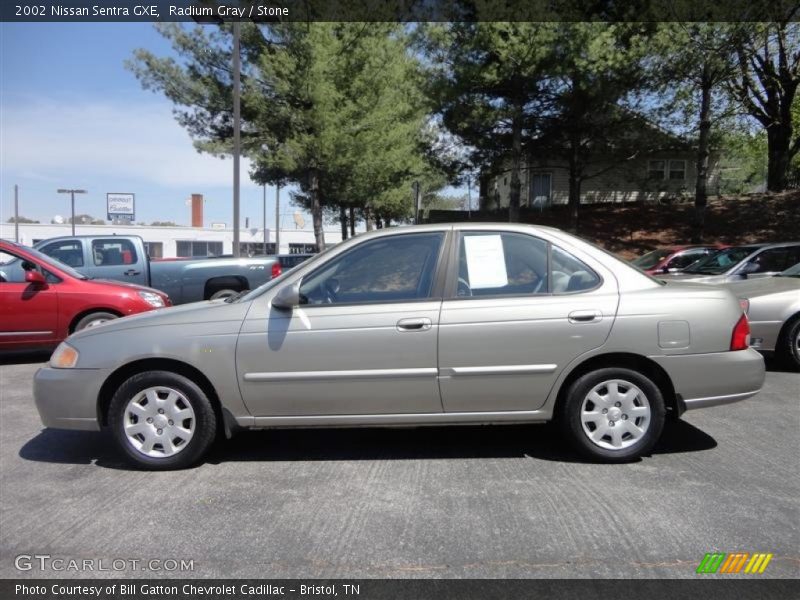 Radium Gray / Stone 2002 Nissan Sentra GXE