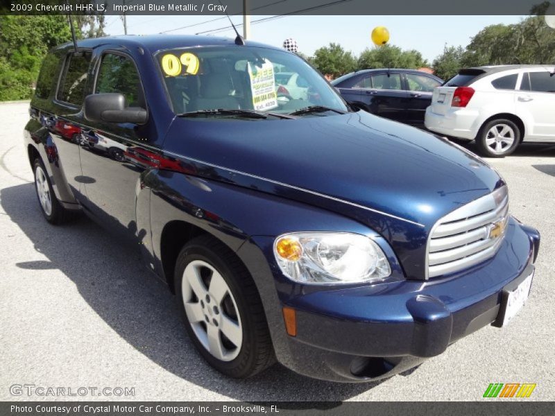Imperial Blue Metallic / Gray 2009 Chevrolet HHR LS