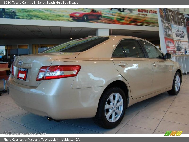 Sandy Beach Metallic / Bisque 2010 Toyota Camry LE