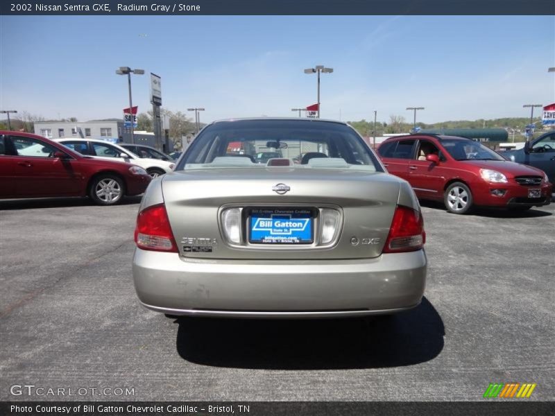 Radium Gray / Stone 2002 Nissan Sentra GXE