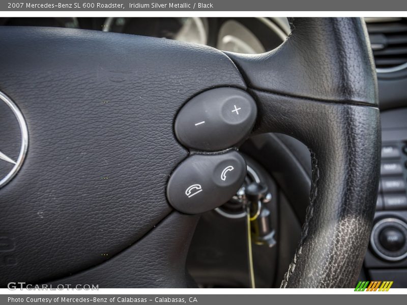 Controls of 2007 SL 600 Roadster
