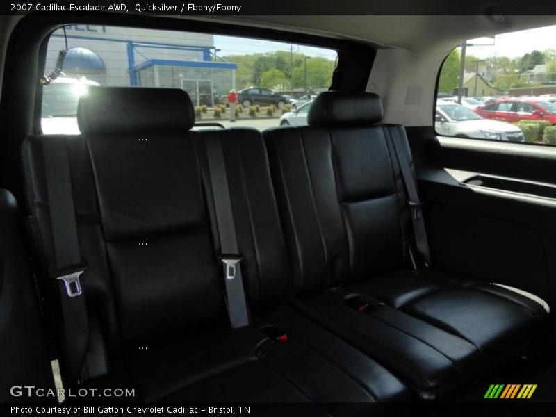Quicksilver / Ebony/Ebony 2007 Cadillac Escalade AWD