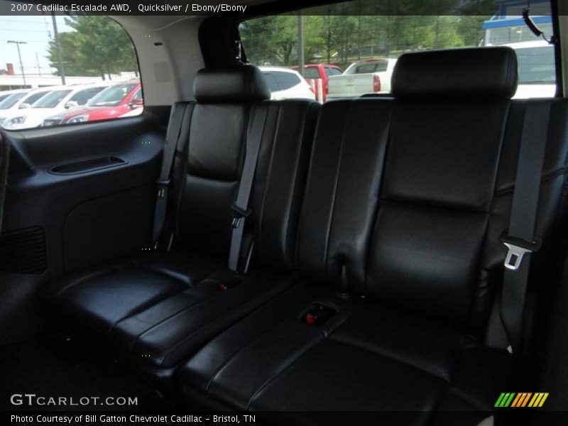 Quicksilver / Ebony/Ebony 2007 Cadillac Escalade AWD