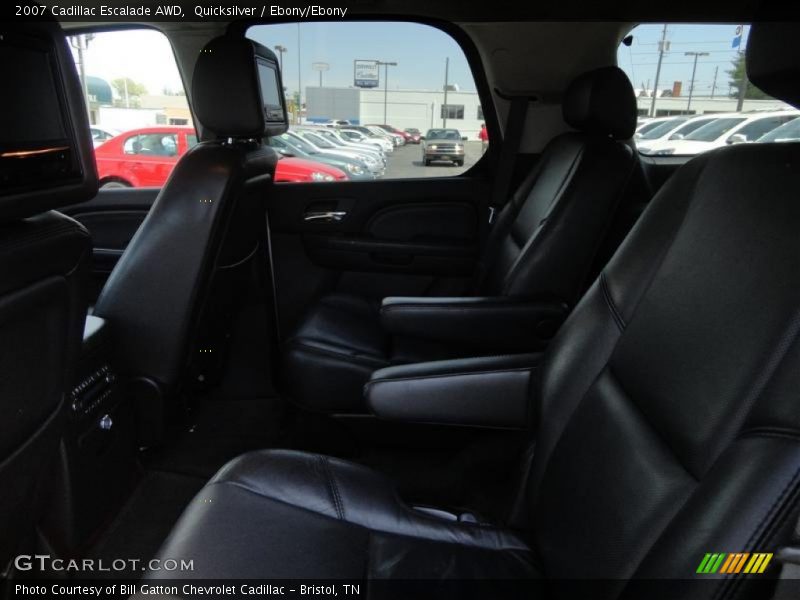 Quicksilver / Ebony/Ebony 2007 Cadillac Escalade AWD