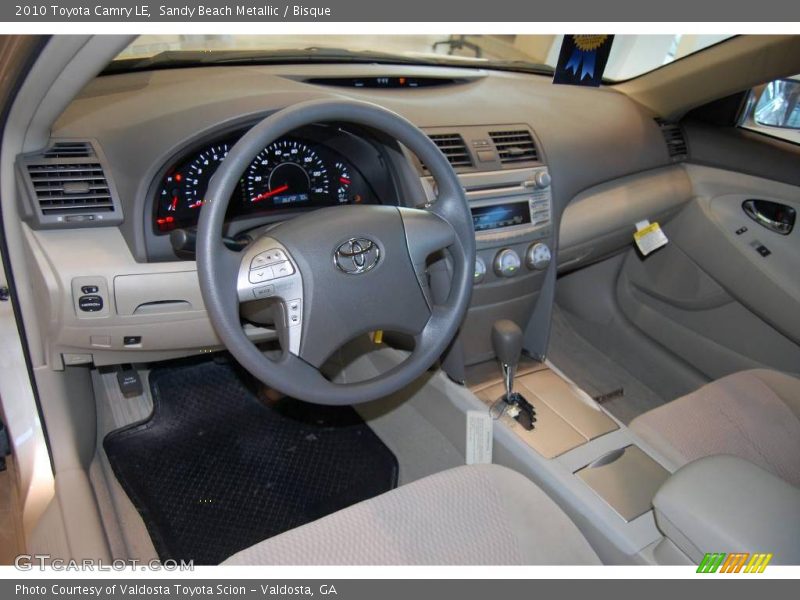 Sandy Beach Metallic / Bisque 2010 Toyota Camry LE