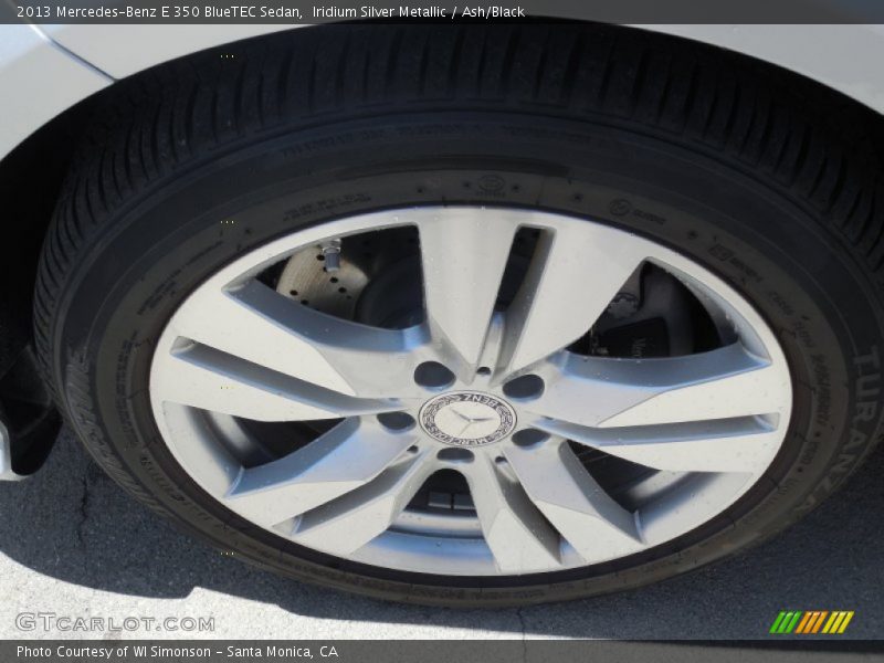 Iridium Silver Metallic / Ash/Black 2013 Mercedes-Benz E 350 BlueTEC Sedan