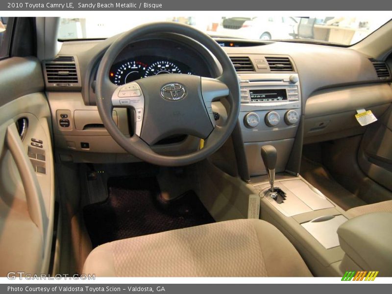 Sandy Beach Metallic / Bisque 2010 Toyota Camry LE