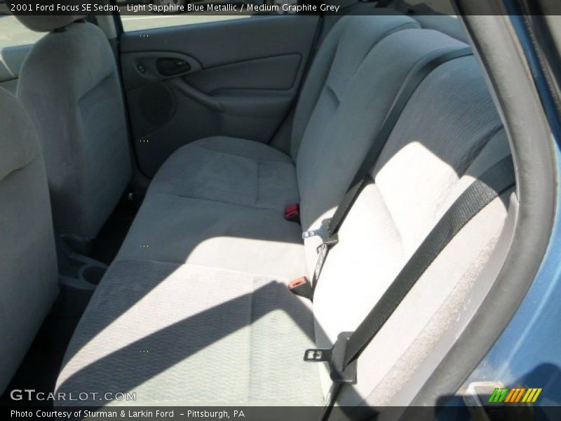 Rear Seat of 2001 Focus SE Sedan