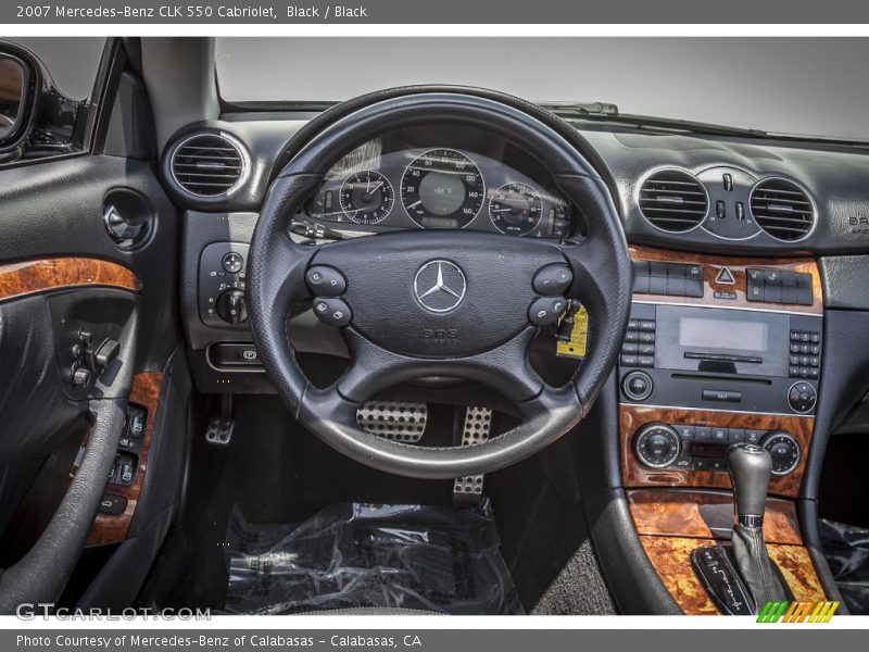 Dashboard of 2007 CLK 550 Cabriolet