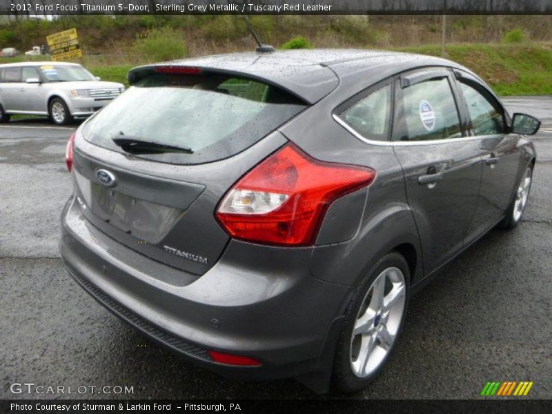  2012 Focus Titanium 5-Door Sterling Grey Metallic