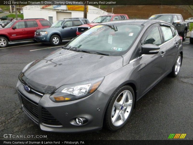 Front 3/4 View of 2012 Focus Titanium 5-Door