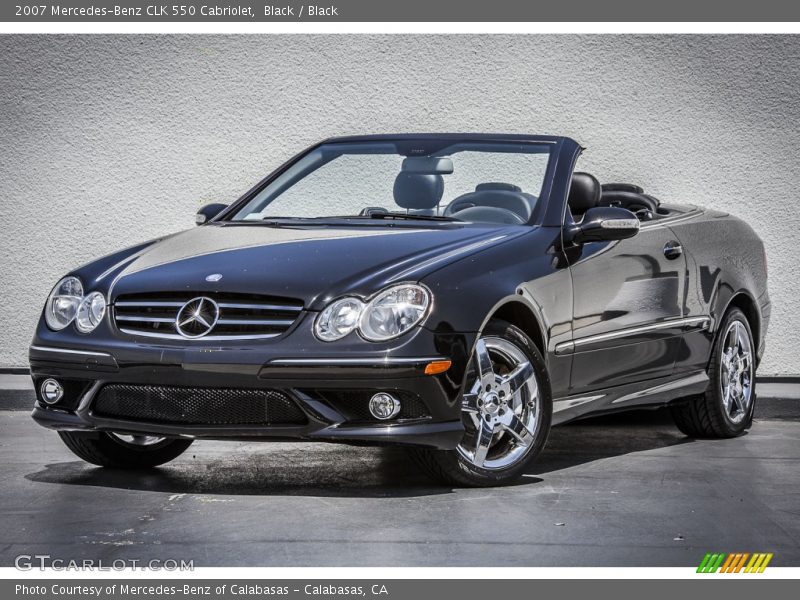 Front 3/4 View of 2007 CLK 550 Cabriolet