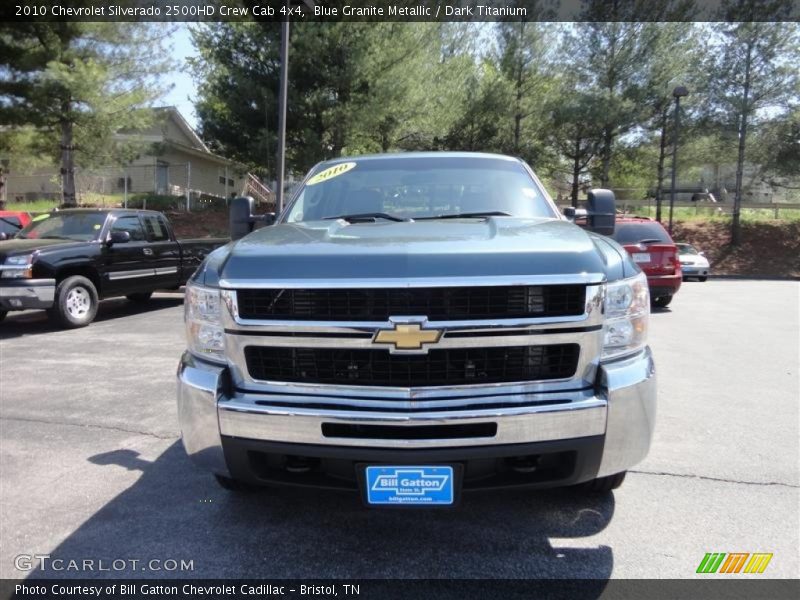 Blue Granite Metallic / Dark Titanium 2010 Chevrolet Silverado 2500HD Crew Cab 4x4