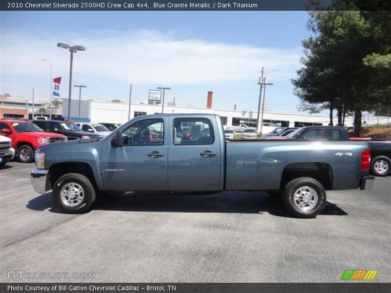  2010 Silverado 2500HD Crew Cab 4x4 Blue Granite Metallic